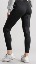 Load image into Gallery viewer, Black Betty Moto Jeggings