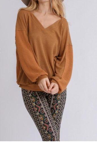 Camel Knit Sweater