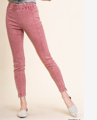 Marsala Leggings