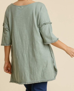 Dusty Mint Top