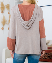 Load image into Gallery viewer, Rusty Colorblock Hoodie