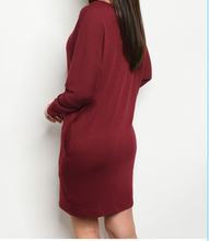 Load image into Gallery viewer, Red, Red, Wine Dress